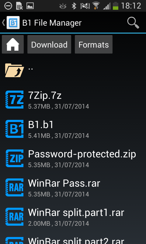 b1 free archiver andriod